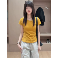 批发夏季多巴胺穿搭短袖t恤女2026新款打底衫巨好看的上衣不撞款体恤