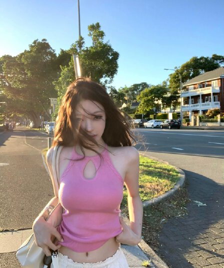 suuuicee 네온 연애 편지 물방울 모양 홀로우 아웃 디자인 복수 짜다 행침 목 니트 슬립 맨위