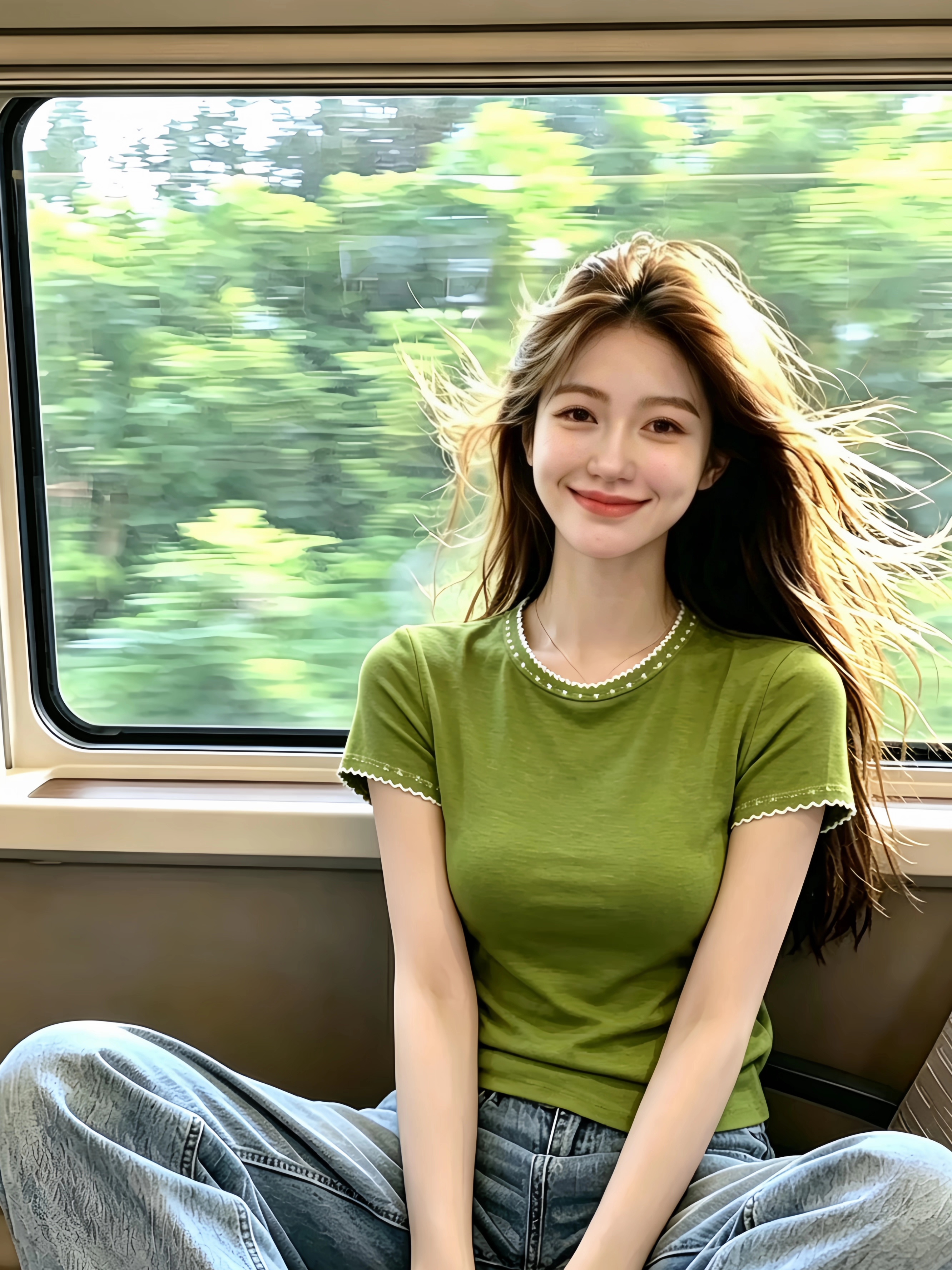 프랑스식 배색 레이스 라운드 넥 반팔 티셔츠 여성 여름 몸매 가꾸기 슬림해 보이는 다용도 맨위