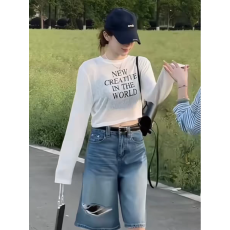 批发夏季新款洋气减龄宽松显瘦防晒罩衫