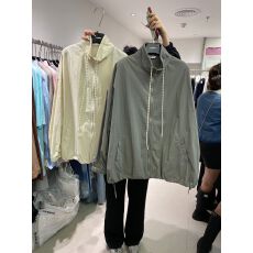 批发防风上衣外套春秋新款<b class='q'>韩国</b>chic休闲慵懒风抽绳宽松气质长袖开衫潮