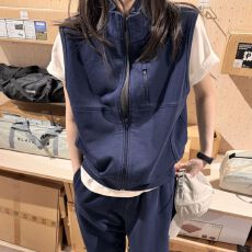 批发2026夏季百搭四季款马甲水洗双股毛圈