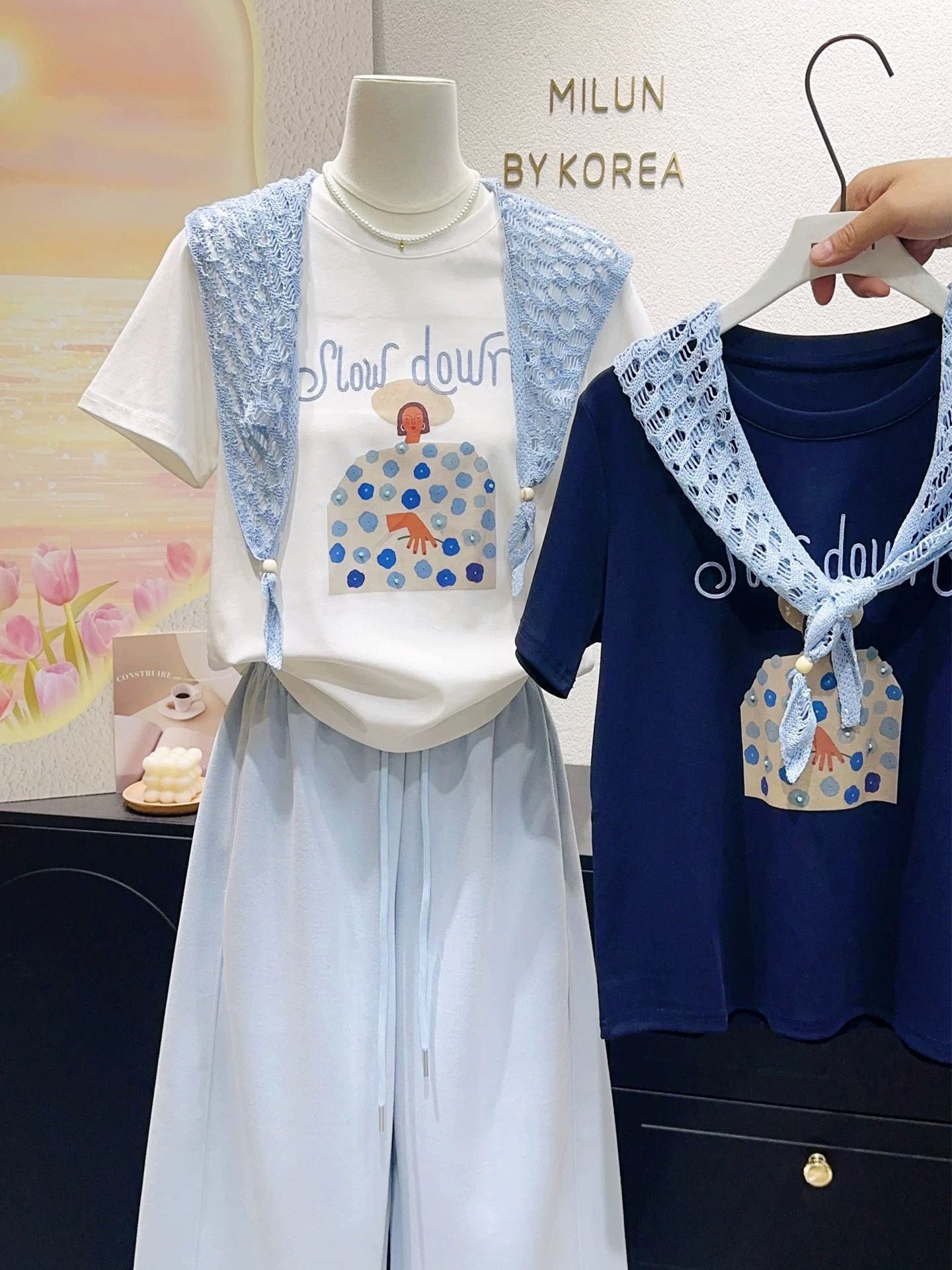 21 순면 숄 특별 빅 사이즈 300 근 한국 외국 가스 긍정적 인 어깨 반팔 맨위 2026 봄 여름