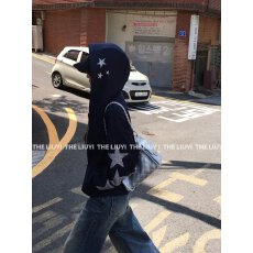 批发韩版星星围巾女秋冬ins小众设计保暖百搭氛围感学生情侣礼物围脖