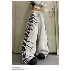 批发2026新款秋<b class='q'>装</b><b class='q'>女</b>中大童休闲裤洋气时髦韩系超好看外穿卫裤