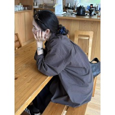 批发日系慵懒松弛感长袖衬衫<b class='q'>外套</b>女2026春季新款休闲简约通勤气质上衣