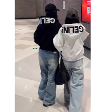 批发春款美式连帽贴布刺绣<b class='q'>卫衣</b>韩版新款宽松开衫<b class='q'>短款</b>外套上衣女潮百搭