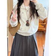 批发【华棉复合】立领<b class='q'>开衫</b><b class='q'>卫衣</b>外套女美式慵懒chic休闲夹克拉链上衣