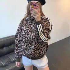 批发2026春夏韩国东大门新款<b class='q'>韩版</b>宽松复古洋气百搭休闲豹纹外套女潮