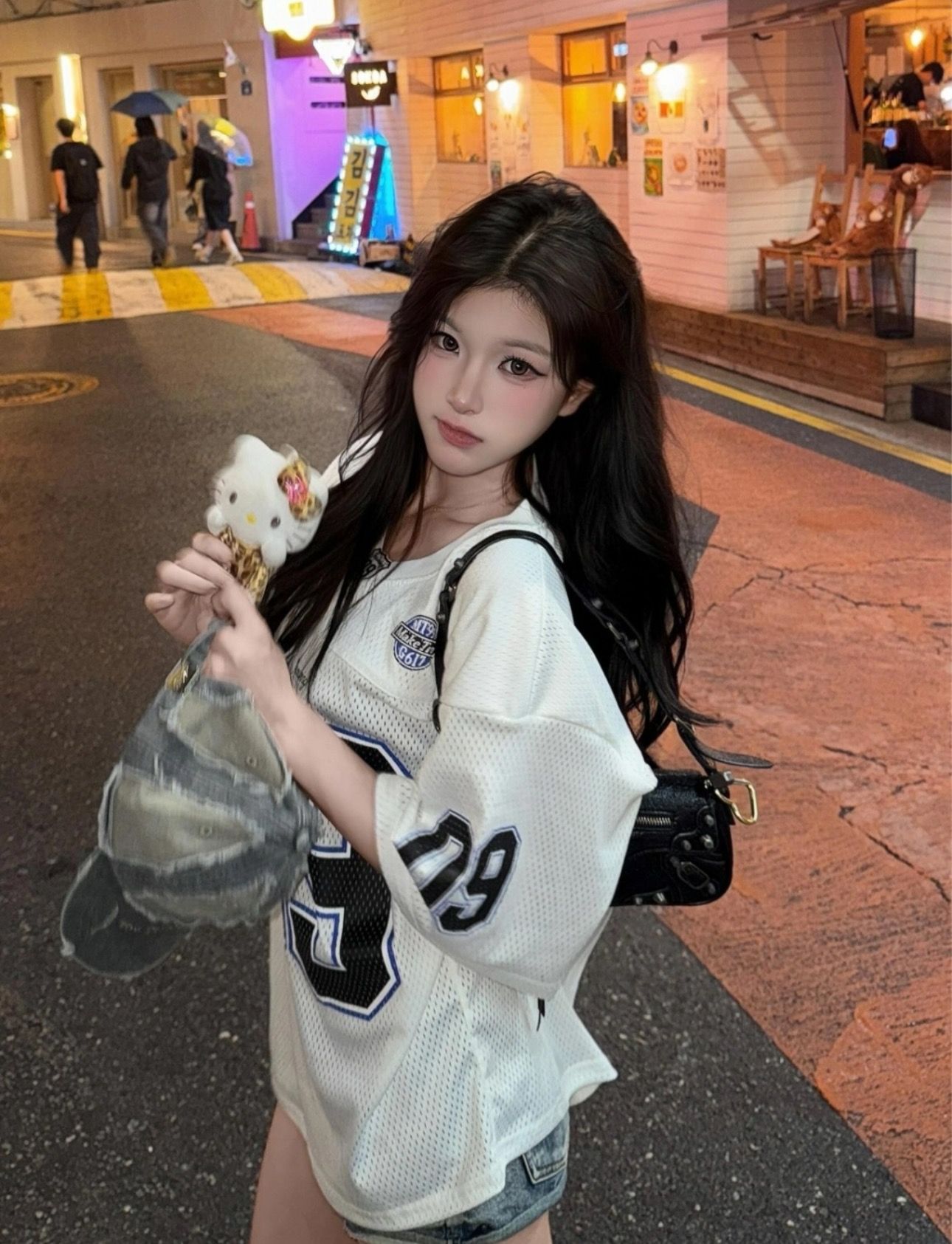 광저우 원단 반팔 티셔츠 여성