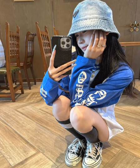 원본 솜씨 순면 220 그램 긴팔 티셔츠 여성