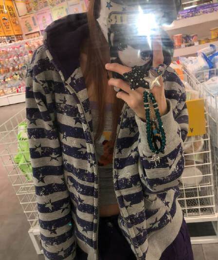 얇은 스타일 인사이드 펌프 백금 지퍼 이후 패키지 칼라 순수한 Mianhua 면 복합 후드티 여성