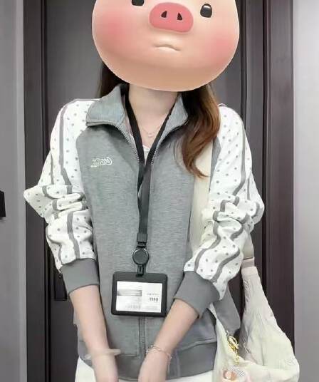 얇은 스타일 털이 있는 클립 칼라 것 자수 순수한 Mianhua 면 복합 지퍼 후드티 여성