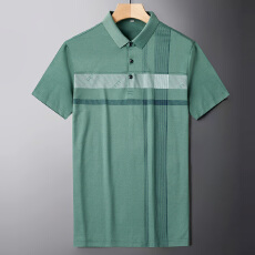 批发【支持退货】高品质男士<b class='q'>商务</b>POLO衫丝光珠地棉 冰感