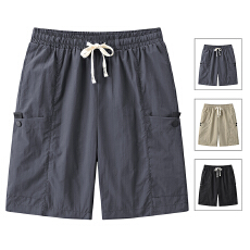 批发【支持退货】高品质男士运动短裤大码 包边L-8XL