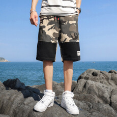 批发【支持退货】高品质男士运动短裤包边大码M-8XL