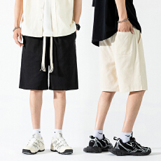 批发【支持退货】高品质男士运动短裤包边