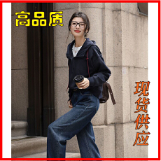 批发都市<b class='q'>休闲</b>连帽卫衣女2026春季新款<b class='q'>运动</b>上衣