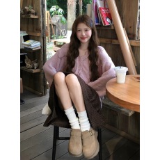 批发甜美温柔风套装女春秋<b class='q'>冬</b>设计感小众巨好看波点裙子ootd穿搭一整套