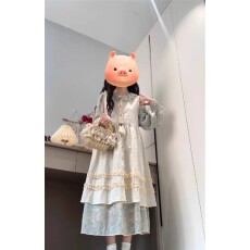 批发开<b class='q'>春</b>气质长裙穿搭一整套装女碎花吊带连衣裙小个子2026年夏季新款