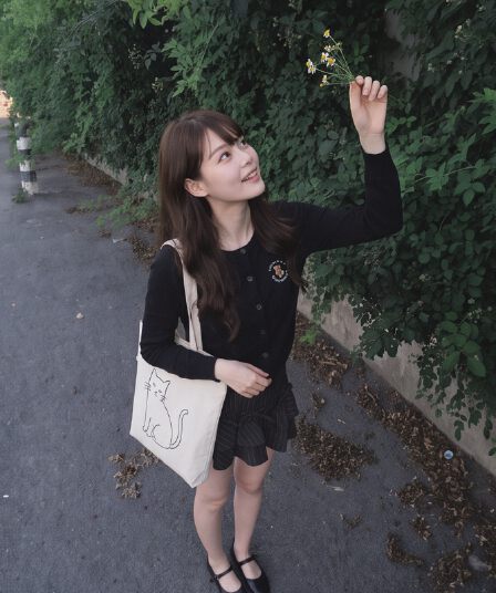 작은 곰 자수 니트 오픈 가디건 여성 봄 가을 부드러운 찹쌀 다용도 루즈핏 학원 스타일 얇은 스타일 스웨터 외부