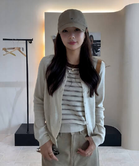 있음 도착 한 부서 슈퍼 잘 생긴 스트라이프 패치워크 페이크 레이어드 니트 스웨터 캐주얼 다용도 그레이트 보지 마 명중 섹션