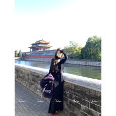 批发Xxiiuu 时光絮语 秋季内搭打底裙v领蕾丝包臀鱼尾裙连衣裙女长裙