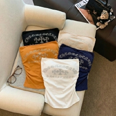 批发实拍 性感字母烫钻抹胸背心女夏内搭外穿带胸垫修身<b class='q'>百搭</b>美背上衣