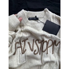 批发<b class='q'>北极</b><b class='q'>绒</b>【腈纶48%锦纶22%PBT30%】套头毛衣宽松慵懒风针织衫上衣秋