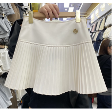 批发韩版辣妹百褶<b class='q'>半身裙</b>女2025秋冬新款时尚百搭A字防走光短裙女