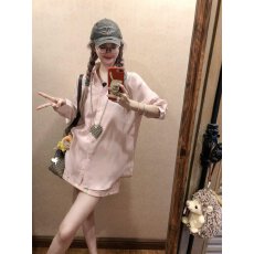 批发5028上衣+5528短裙#休闲运动服套<b class='q'>装</b>女夏季学生长袖短裙两件套
