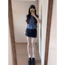 批发5030上衣+5530短裙#休闲<b class='q'>运动服</b>套装女夏季学生短袖短裙两件套