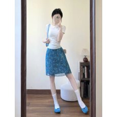 批发【5034上衣+5534裙子#】休闲<b class='q'>运动服</b>套装女夏季学生短袖裙子两件套