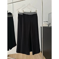 批发黑色高腰微喇<b class='q'>裤</b>休闲<b class='q'>裤</b>2026新款垂感喇叭<b class='q'>裤</b>子<b class='q'>显瘦</b>长<b class='q'>裤</b>修身休闲<b class='q'>裤</b>子