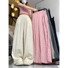 批发薄荷曼波山本<b class='q'>裤</b>女夏季薄款慵懒风宽松百搭潮流<b class='q'>显瘦</b>休闲直筒阔腿<b class='q'>裤</b>