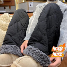 批发2025冬季加绒羊毛保暖裤女内穿秋加厚棉裤秋裤线裤<b class='q'>打底裤</b>东北<b class='q'>大码</b>