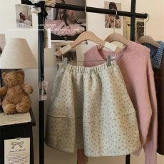 批发百搭甜美清新宽松通勤减龄显瘦百搭碎花2026秋<b class='q'>冬</b>款花苞碎花半身裙