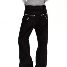 批发2026春季男女士新款纯色商务修身时尚百搭帅气潮流ins<b class='q'>小脚牛仔裤</b>