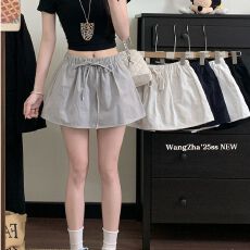 批发韩系甜辣妹纺牛仔<b class='q'>半身裙</b>2026夏季新款中低腰显瘦百搭A字<b class='q'>短裙</b>女潮