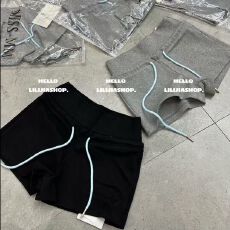 批发韩国东大门夏季新款时尚<b class='q'>百搭</b>显瘦松紧腰抽绳休闲<b class='q'>运动</b>辣妹超短裤女