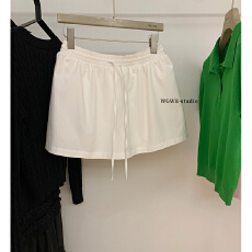 批发蓬蓬半身裙防走光松紧腰显瘦裤裙显腿长<b class='q'>短裙</b>子