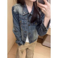 批发美式早春短款<b class='q'>牛仔</b>外套女春款2026新款小个子精致漂亮百搭夹克上衣