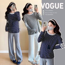 批发<b class='q'>孕妇装</b>针织衫大版型 秋冬<b class='q'>新款</b>圆领宽松上衣时尚百搭舒适韩版