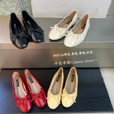 批发2026平底法式复古蝴蝶结玛丽珍春<b class='q'>秋</b>季奶奶鞋网红软底浅口单鞋