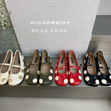 批发法式复古甜美风蝴蝶结波点芭蕾舞鞋女内增高<b class='q'>百搭</b>圆头一脚蹬单鞋
