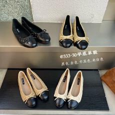 法式小香风平底蝴蝶结芭蕾舞单鞋女2026新款浅口一脚蹬晚晚通勤鞋
