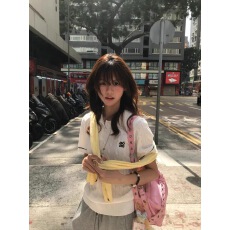 批发韩系麻花学院风POLO翻领短袖针织衫女夏季2026新款设计感小众上衣
