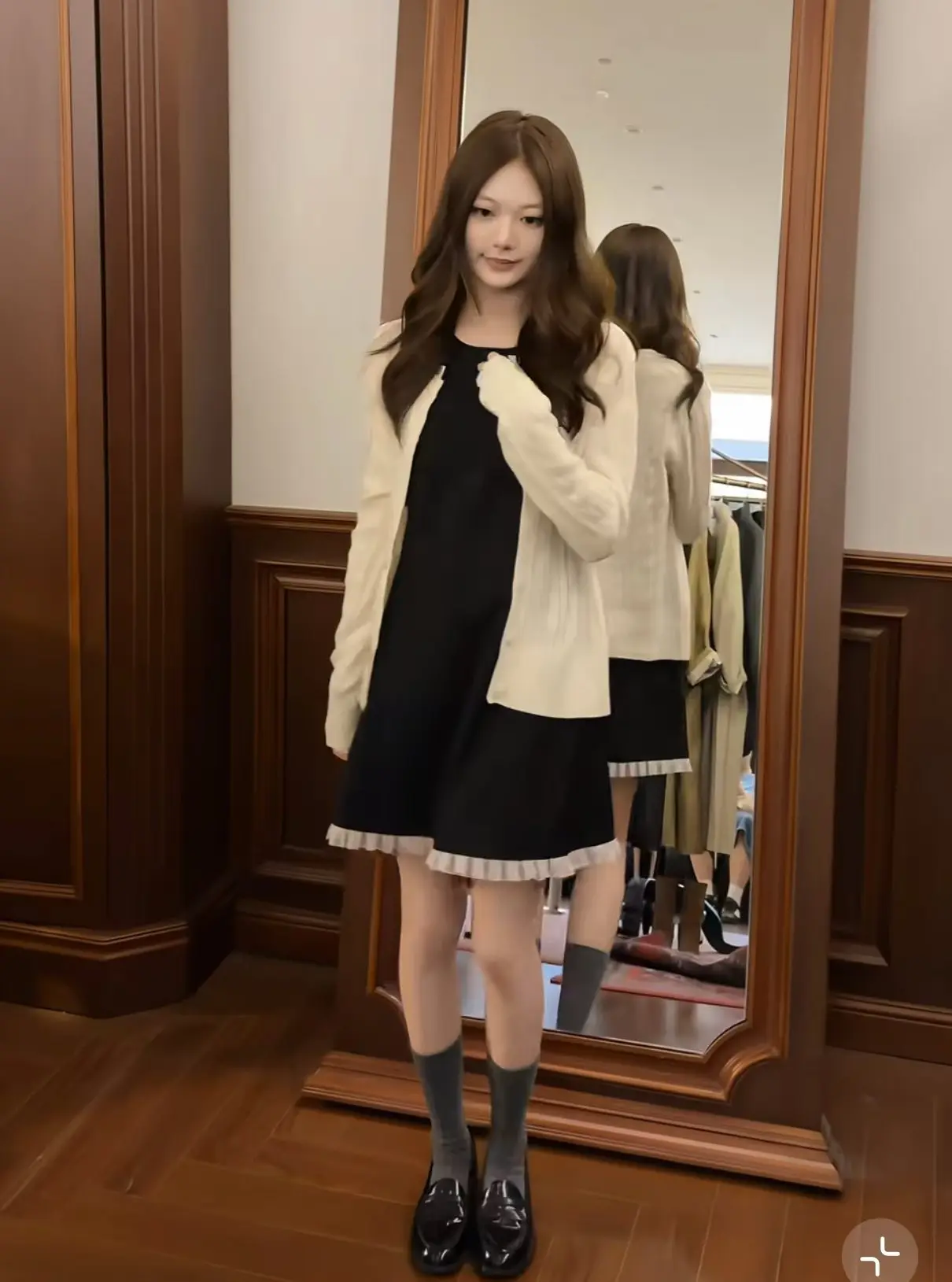 한국인기 자수 꽈배기 가디건 상세 이미지 3