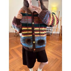 批发洋气减龄<b class='q'>宽松</b>针织开衫今年流行的爆款女装新款毛衣巨好看长袖外套