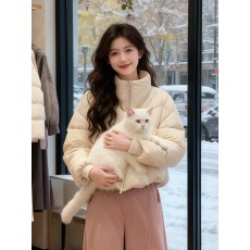 批发冬季穿搭一整套大码<b class='q'>胖</b><b class='q'>mm</b>短款棉服<b class='q'>外套</b>阔腿裤韩系慵懒巨好看套装女